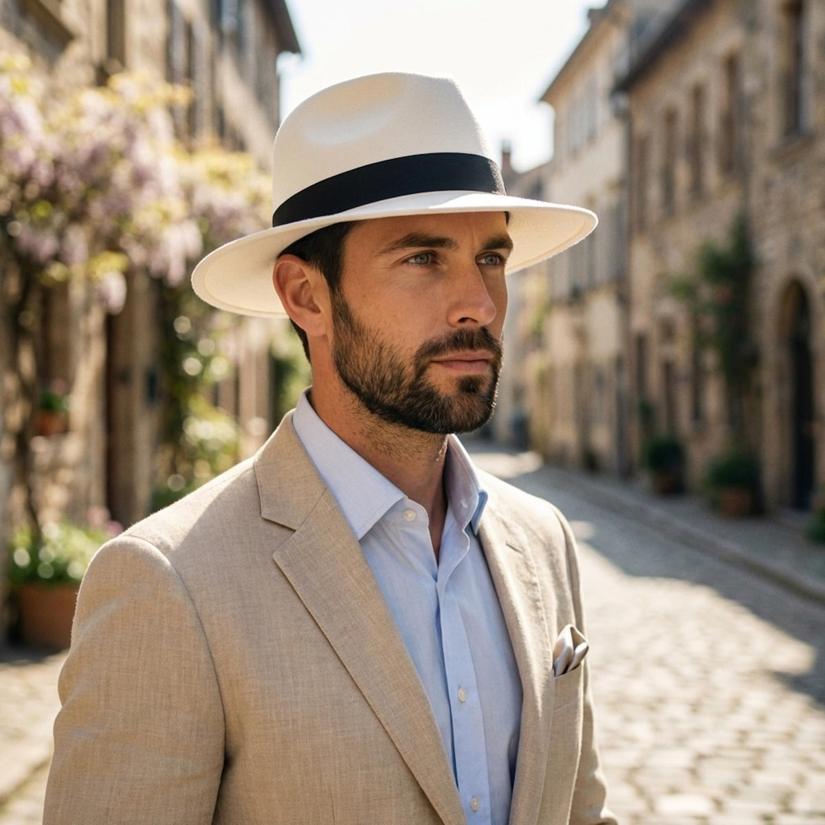 Felt Fedora Hat for Men Women, Vintage 1920s Gangster Style, Dress Hat