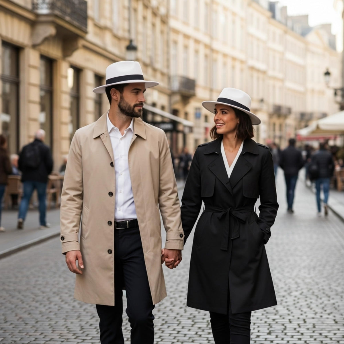 Felt Fedora Hat for Men Women, Vintage 1920s Gangster Style, Dress Hat