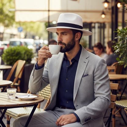 Felt Fedora Hat for Men Women, Vintage 1920s Gangster Style, Dress Hat